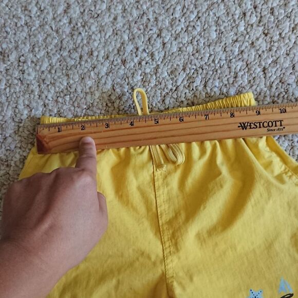 Nautica yellow Swim Trunks 18-24M - Picture 7 of 8
